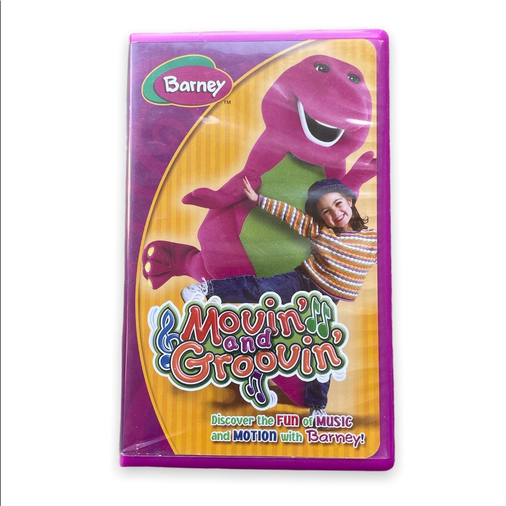 Movin’ and Groovin’ Barney VHS